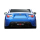 2013-2020 Scion FR-S Toyota 86 / Subaru BRZ Polyurethane Vortex Rear Add Ons Spat Extensions - 2 Piece (S) - image 1
