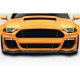 2018-2023 Ford Mustang Grid Front Lip Under Spoiler - 1 Piece (S) - image 1