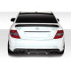 2008-2011 Mercedes C Class / C63 W204 Super Fin Rear Diffuser - 1 Piece ( fits AMG Bumper only ) - image 1