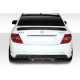 2008-2011 Mercedes C Class / C63 W204 Duraflex Super Fin Rear Diffuser - 1 Piece ( fits AMG Bumper only ) - image 1