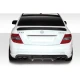 2008-2011 Mercedes C Class / C63 W204 Super Fin Rear Diffuser - 1 Piece ( fits AMG Bumper only ) - image 1