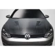 2010-2014 Volkswagen Golf Regulator Carbon Fiber Hood - image 1