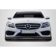2015-2021 Mercedes C Class W205 Carbon Creations DriTech Fortune Front Lip - 1 Piece ( For AMG Bumper only) - image 1