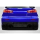 2008-2015 Mitsubishi Lancer Evo X DriTech OEM Look Rear Diffuser - 1 Piece - image 2