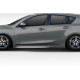 2010-2013 Mazda 3 Duraflex OEM Look Side Skirts - 2 Piece - image 1