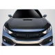 2017-2021 Honda Civic Type R OEM Look Carbon Fiber Hood - image 1