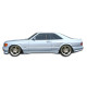 1981-1991 Mercedes S Class W126 2DR AMG Look Wide Body Door Caps - 2 Piece - image 1