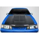 1987-1993 Ford Mustang GT500 V2 Carbon Fiber Hood - image 1