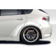2008-2011 Subaru Impreza 2008-2010 Impreza WRX 4DR 5DR Duraflex MSR Rear Fender Flares - 6 Piece - image 1