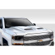 2016-2018 Chevrolet Silverado Duraflex Dual Ram Air Hood - 1 Piece - image 1