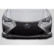 2014-2018 Lexus RC Series RC200T RC350 EBS Front Lip Splitters - 2 Piece (F Sport model only) - image 1