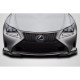 2014-2018 Lexus RC Series RC200T RC350 EBS Front Lip Splitters - 2 Piece (F Sport model only) - image 1