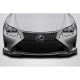 2014-2018 Lexus RC Series RC200T RC350 EBS Front Lip Splitters - 2 Piece (F Sport model only) - image 1