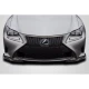 2014-2018 Lexus RC Series RC200T RC350 EBS Front Lip Splitters - 2 Piece (F Sport model only) - image 1