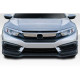 2016-2018 Honda Civic 2DR 4DR Type M Front Lip Under Spoiler - 1 Piece - image 1