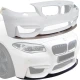 FRP Type-M4 Style Front Valance Add-on > BMW 5-Series (F10) 2011-2016 > 4dr - image 1