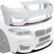 FRP Type-M4 Style Front Valance Add-on > BMW 5-Series (F10) 2011-2016 > 4dr - image 1