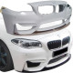 FRP Type-M4 Style Front Bumper and Lip 2pc > BMW 5-Series (F10) 2011-2016 > 4dr - image 1