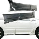FRP WAL BISO Side Skirts & Door Caps 6pc > Lexus RX350 2010-2013 - image 1
