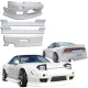 FRP DMA t3 Body Kit > Nissan 240SX 1989-1994> 3dr Hatch - image 1