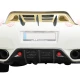 FRP WAL BISO Rear Diffuser /w fins > Nissan GT-R GTR (R35) 2009-2015 - image 1