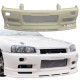 FRP URA TR Front Bumper > Nissan Skyline (R34) GTT 1999-2004 > 2/4dr - image 1