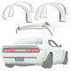 FRP LBPE Wide Body Kit 7pc > Dodge Challenger 2008-2018 - image 1