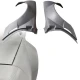 Carbon Fiber GT3-XL Wide Body Fenders (rear) 2pc > Chevrolet Corvette (C6) 2005-2013 - image 1