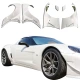 FRP GT3-XL Wide Body Fender Set 6pc > Chevrolet Corvette (C6) 2005-2013 - image 1