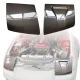 Carbon Fiber NACA Single Vent Headlight Covers > Nissan 240SX 1989-1994 - image 1