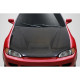 1992-1995 Honda Civic 2DR / HB Vader Hood - 1 Piece - image 1
