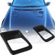 _ FRP Dual Drop Vents Hood Scoops > - - image 1