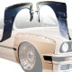VSaero FRP TKYO Wide Body Fender Flares (front) 4pc 50mm > BMW 318i 1984-1992> 2dr Coupe - image 1