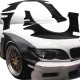FRP TKYO V2 Wide Body Fender Flares (front) > BMW 325i 330i (E46) 2002-2005 > 4dr Sedan - image 1