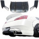 FRP LBPE Rear Diffuser 3pc > Infiniti G37 Coupe 2008-2015 > 2dr Coupe - image 1