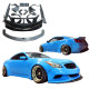 VSaero FRP LBPE Wide Body Kit > Infiniti G37 Coupe 2008-2015 > 2dr Coupe - image 1