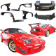 VSaero FRP RMAG RAME Wide Body Kit 8pc > Mazda RX-7 (FC3S) 1986-1992 - image 1