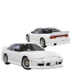 FRP URA v4 Body Kit 4pc > Nissan 240SX 1989-1994 > 3dr Hatch - image 1