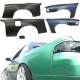 FRP MSPO Wide Body Fenders Set 25/30mm > Nissan 240SX (S14) 1995-1996 - image 1