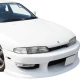 FRP WOR9 v1 Front Bumper > Nissan 240SX (S14) 1995-1996 - image 1