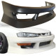 FRP URA Front Bumper > Nissan 240SX (S14) 1997-1998 - image 1