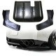 FRP LBPE v1 Valances w Diffuser 3pc > Nissan GT-R GTR (R35) 2009-2017 - image 1