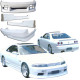 FRP MSPO Body Kit 4pc > Nissan Skyline (R33) GTS 1995-1998 > 2dr Coupe - image 1