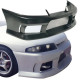 FRP MSPO v2 Front Bumper > Nissan Skyline (R33) GTS 1995-1998 > 2/4dr - image 1