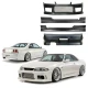 FRP MSPO v2 Body Kit 4pc > Nissan Skyline (R33) GTS 1993-1995 > 2dr Coupe - image 1
