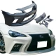 FRP AG LF-S Front Bumper w Grille 5pc > Scion FR-S 2013-2016 - image 1
