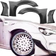 FRP TKYO v2 Wide Body Fender Flares (front) 4pc 45mm > Scion FR-S 2013-2016 - image 1