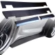 FRP VAR Side Skirts /w Spliiters 4pc > Subaru BRZ 2013-2021 - image 1