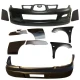 FRP LSPO WRC Wide Body Kit 11pc > Subaru Impreza WRX 2006-2007 > 4dr Sedan - image 1