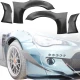 FRP TKYO v2 Wide Body Fender Flares (front) 4pc 45mm > Toyota 86 2017-2021 - image 1